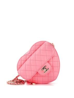 Chanel Cc In Love Heart Bag Quilted #258028C48B